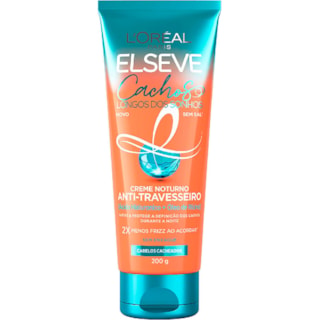 Creme de Tratamento Noturno Elseve Cachos Longos Dos Sonhos 200g